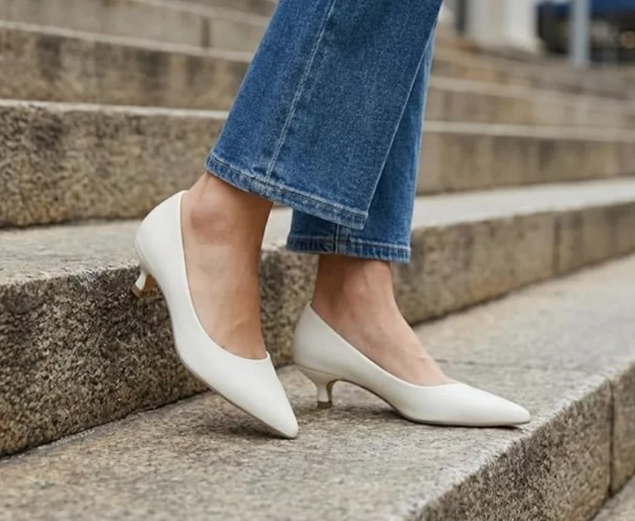 Kitten heels - avoid